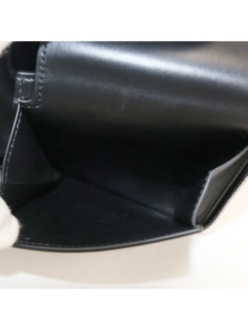 Celine Zip by Fold Zip Around Wallet Calf